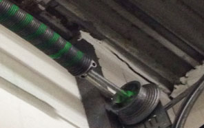 Broken Torsion spring garage door Tarzana