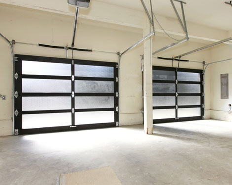 Glass garage door Tarzana